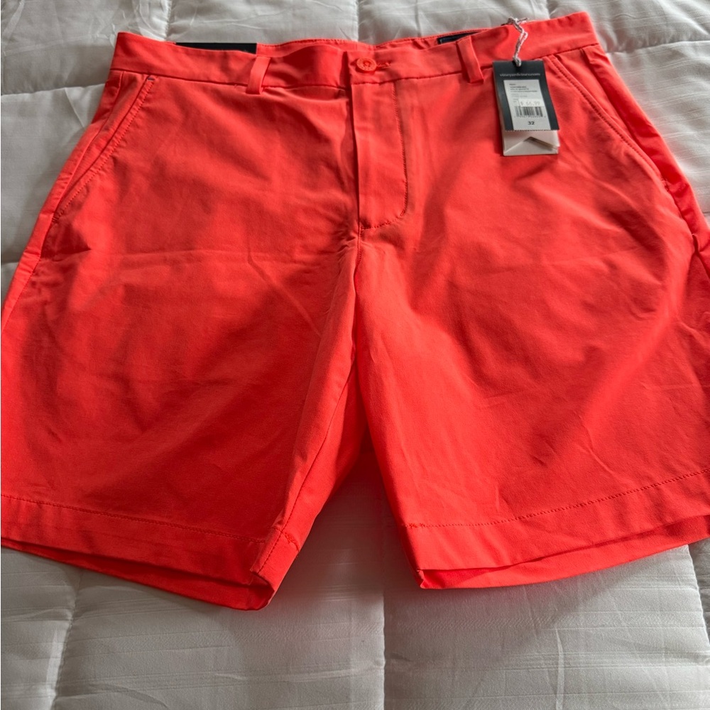 Men's Orange Shorts